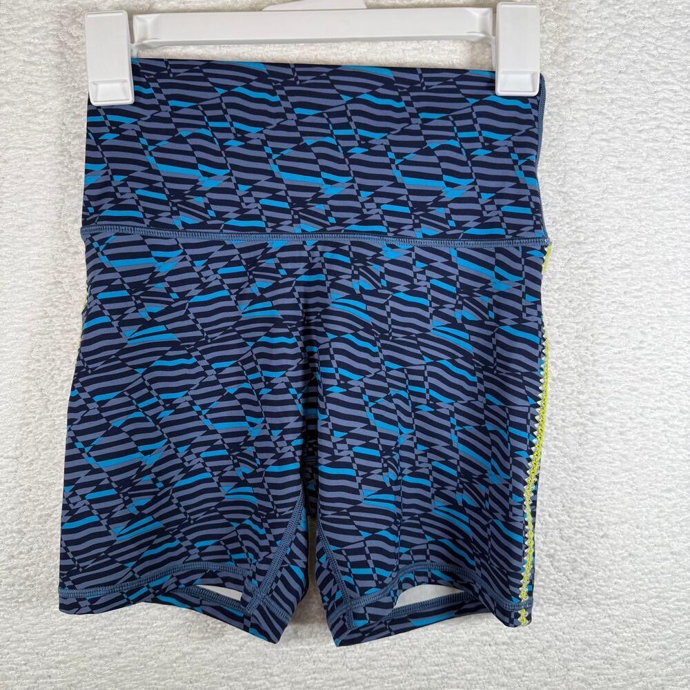Offline by Aerie Goals Bike Shorts High Rise Blue Size M womens blue/navy